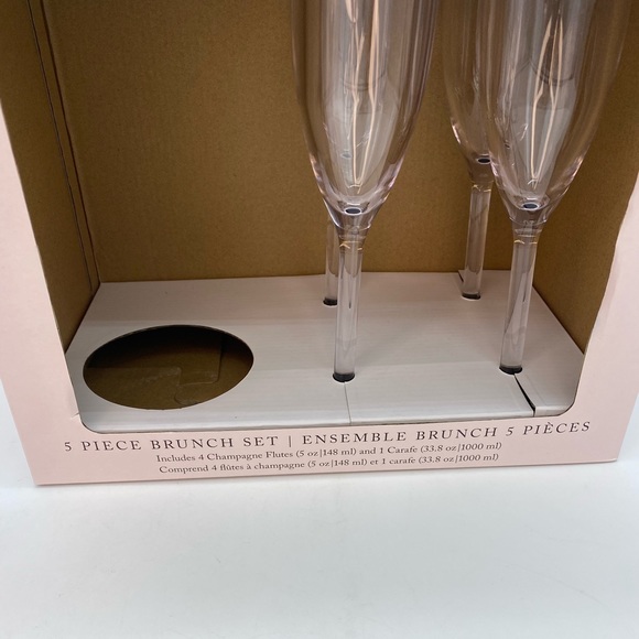 5Piece Plastic Brunch Set - Picture 2 of 3